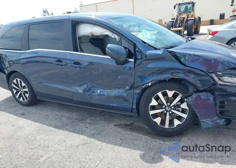 2025 Honda Odyssey Ex-L z USA, uszkodzony, nr VIN 5FNRL6H62SB088905